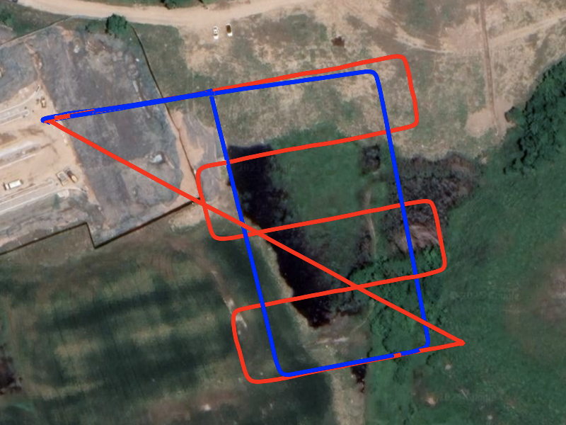 Hilly Farmland Flight Path
