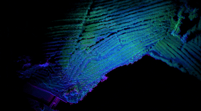 Terraced Farmland LiDAR